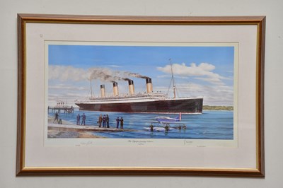 Lot 1732 - SIMON FISHER; a signed limited edition print, '...