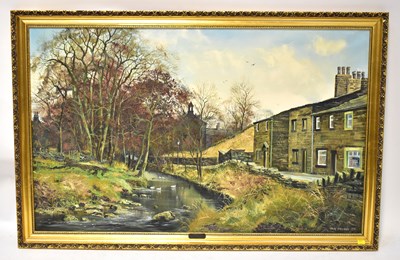 Lot 769 - JOHN CORCORAN (born 1940); oil on canvas,...