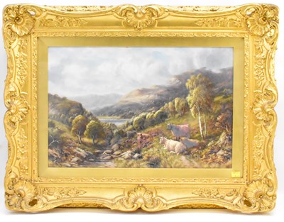 Lot 777 - ROBERT JOHN HAMMOND (active 1879-1911); oil on...