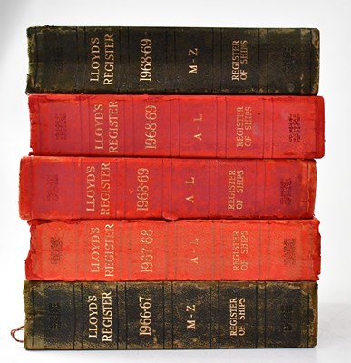 Lot 712 - LLOYD'S REGISTER OF SHIPPING LONDON; eleven...