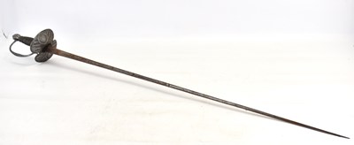Lot 542 - An 18th century British smallsword with...