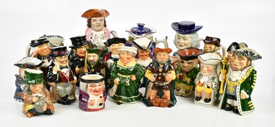 Lot 2497 - ROY KIRKHAM POTTERY; a collection of character...