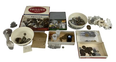 Lot 1635 - A quantity of all world coins, to include GB,...