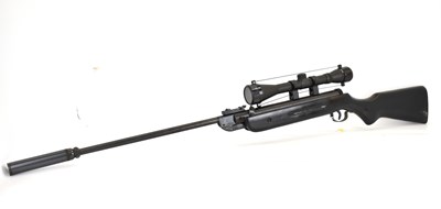 Lot 475 - A .22 break barrel air rifle, with later...