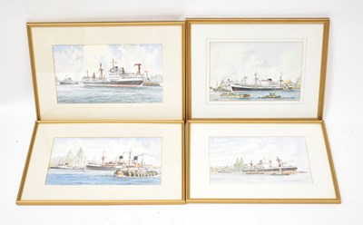 Lot 655 - J. A. DRINKWATER (British, 20th century); four...