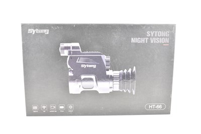 Lot 477 - A Sytong HT 66 night vision, boxed with...