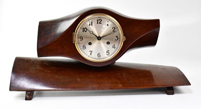 Lot 569 - An unusual eight-day mantel clock fashioned...