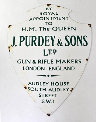 Lot 545 - A reproduction enamel advertising...