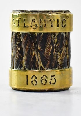 Lot 686 - A piece of Transatlantic telegraph cable from...