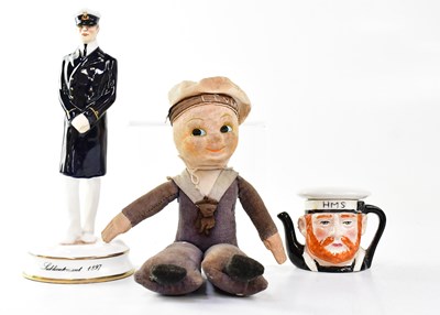 Lot 682 - A porcelain figure by Michael Sutty, 'Sub...