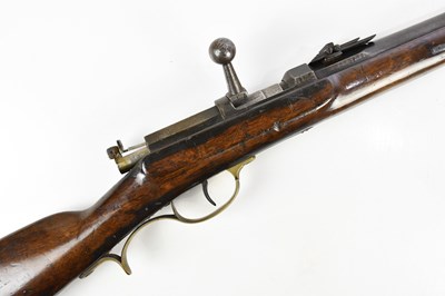 Lot 1419 - An M/41 Dreyse needle rifle, the 30.5" barrel...