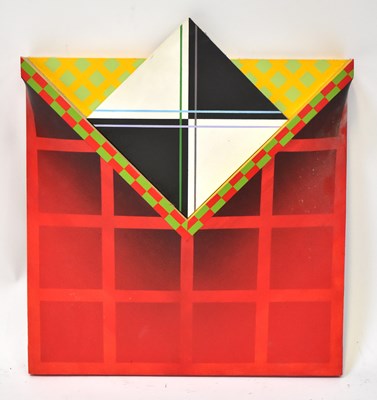 Lot 761 - DEXTER (20th century) mixed media 'Device', a...