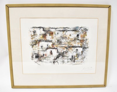 Lot 768 - JACQUES MINETTI (1927-2013); oil on board,...