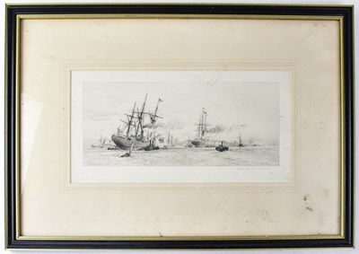 Lot 637 - WILLIAM LIONEL WYLLIE RA (1851-1931); a...