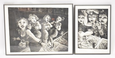 Lot 903 - C BLACK? (British, 20th century); two etchings,...