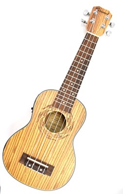 Lot 839 - CARAMEL; a model CS100 Zebra Wood soprano...
