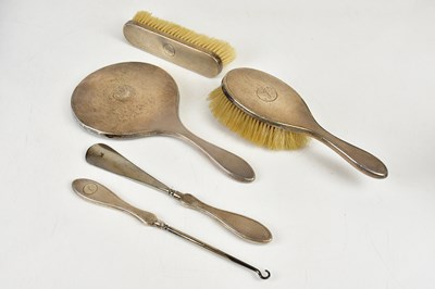 Lot 2418 - MAPPIN & WEBB; a George V hallmarked silver...