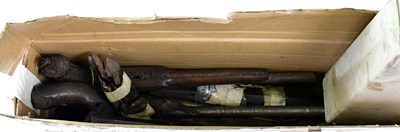 Lot 493 - A quantity of muzzle loading pistol parts...