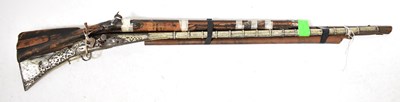 Lot 457 - Four muzzle loading long guns, all requiring...