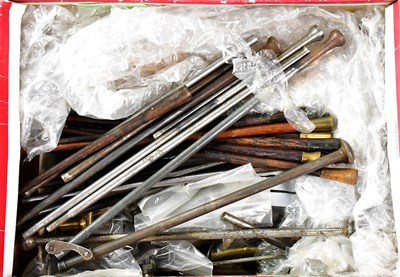 Lot 498 - Various pistol ramrods and ramrod pipes for...