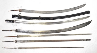 Lot 526 - A small quantity of various sword blades for...