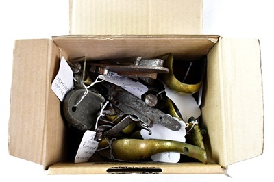 Lot 504 - A small quantity of flintlock pistol...
