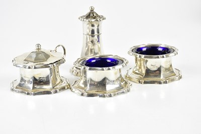 Lot 2066 - HENRY CLIFFORD DAVIS; a hallmarked silver...