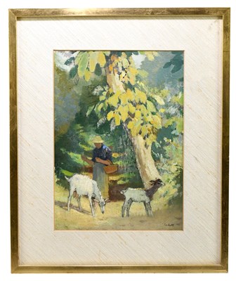 Lot 1244 - PIERRE ADOLPHE VALETTE (FRENCH 1876-1942); oil...