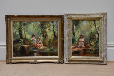 Lot 1763 - PAUL ATTFIELD (born 1950); oil on board,...