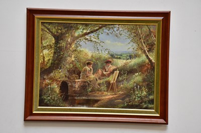 Lot 1767 - PAUL ATTFIELD (born 1950); oil on canvas,...