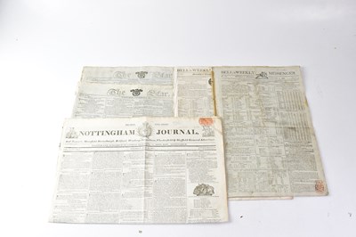 Lot 873 - Two issues of The Star, dated Wednesday...