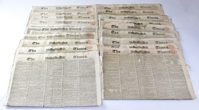 Lot 874 - THE TIMES; a group of various issues, mainly...