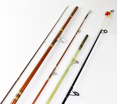 Lot 822 - A large quantity of fishing rods and cases to...