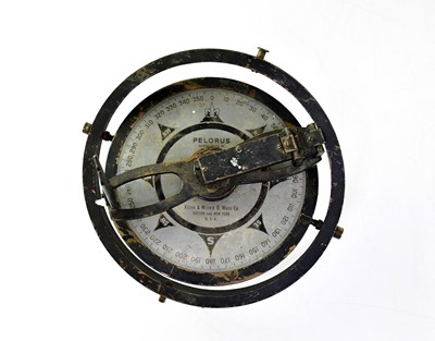 Lot 679 - KELVIN & WILFRID O.WHITE CO; a black painted...