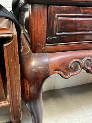 Lot 6 - An early 19th century Anglo-Chinese Huanghuali...