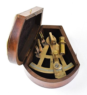 Lot 706 - ROSS, LONDON; a small brass octant inscribed...