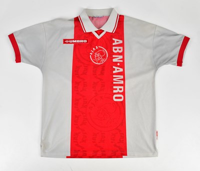 Lot 2690 - JOHANN CRUYFF; an Ajax retro style signed...