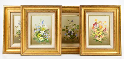 Lot 1789 - MARIANNE MCLACHLAN; a set of four oils on...