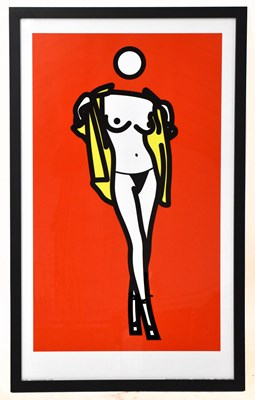 Lot 1200 - JULIAN OPIE (born 1958); screen print in...