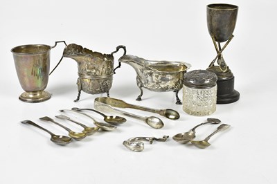 Lot 2053 - An Edward VII hallmarked silver cream jug,...
