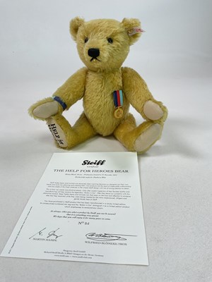 Lot 60 - STEIFF; four bears comprising Blonde 662713,...
