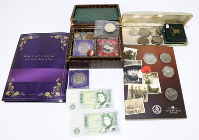 Lot 1938 - A quantity of assorted British coins, to...
