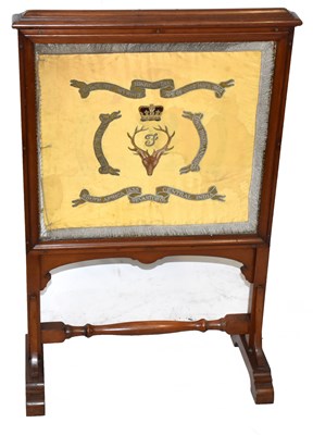 Lot 501 - A regimental pennant of the Duke of Albany's...