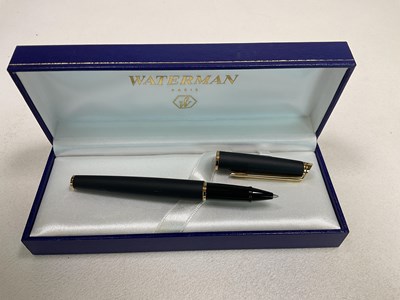 Lot 27 - A collectors' lot comprising a boxed Waterman...