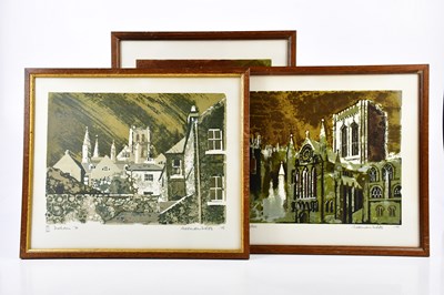 Lot 1709 - NORMAN WADE; a group of three signed limited...
