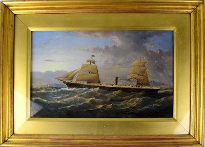Lot 631 - UNATTRIBUTED; watercolour, Pacific Steam...