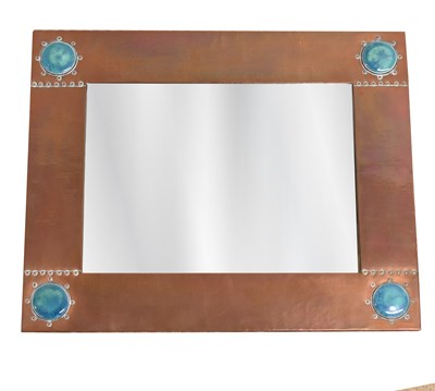 Lot 629 - LIBERTY; an Arts and Crafts hammered copper...