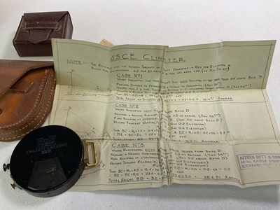 Lot 84 - An Aircraft Altimeter and engineers' items,...