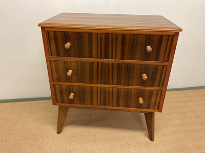 Lot 646 - MORRIS OF GLASGOW; a Cumbrae chest of drawers,...