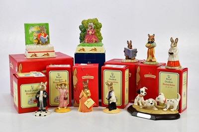 Lot 2525 - ROYAL DOULTON BUNNYKINS; a collection of...